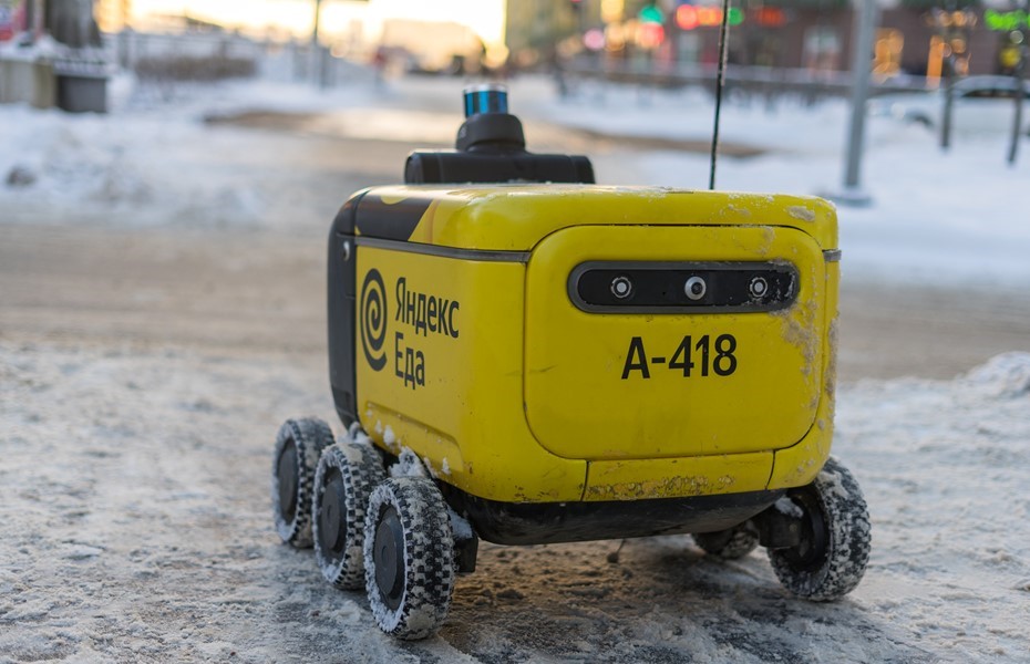 До недавнего времени роботов-доставщиков можно было увидеть только в Мурино