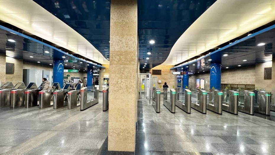 В Петербурге после ремонта открыли первый вестибюль "Дунайской" В Петербурге после ремонта открыли первый вестибюль "Дунайской"