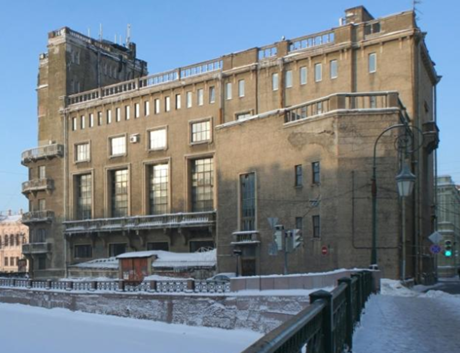 Большая Морская улица, 58/Почтамтский пер., 9. ДК связи на Мойке Большая Морская улица, 58/Почтамтский пер., 9. ДК связи на Мойке