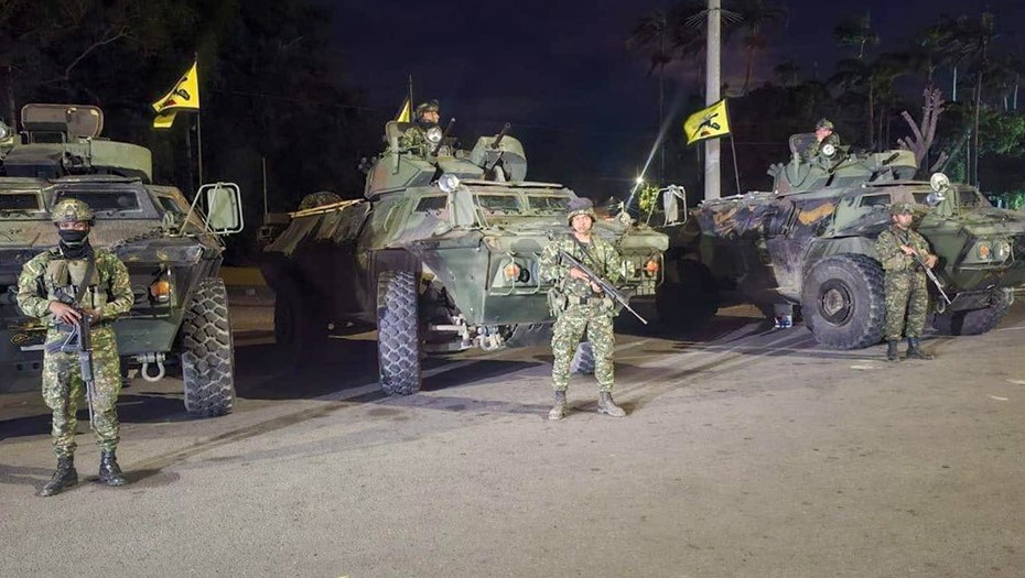 Усиление мер безопасности вдоль границы с Венесуэлой в Колумбии 4 января.