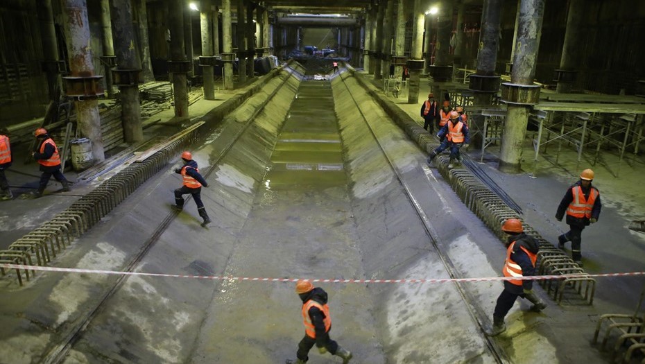 Строительство метро в Петербурге