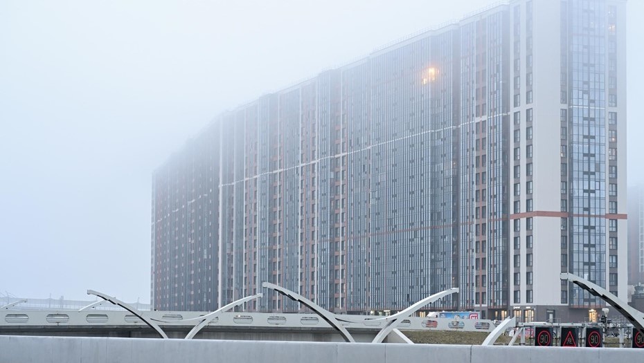 Новостройки на намыве Васильевского острова. Новостройки на намыве Васильевского острова.