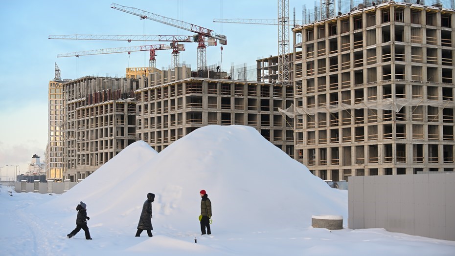 Сугробы в Петербурге выросли до 22 сантиметров