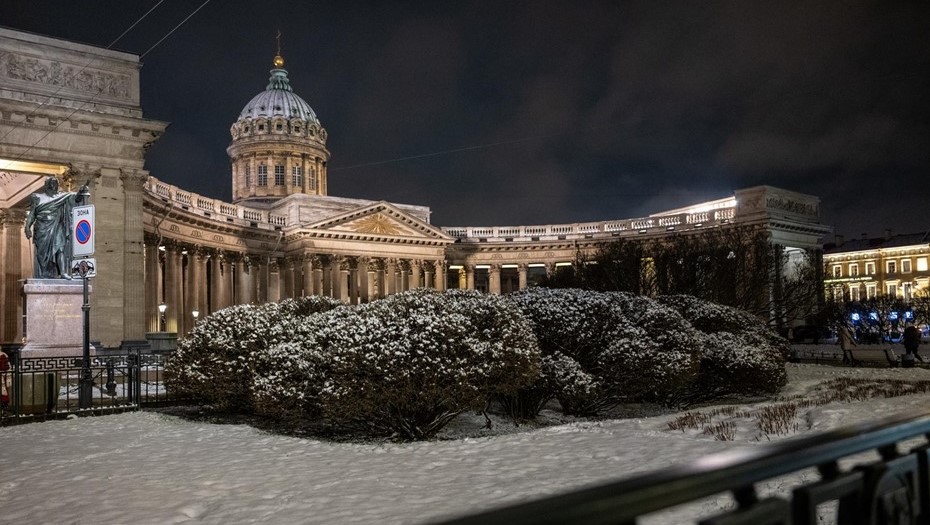 Облачная с прояснениями погода ожидается в Петербурге 9 января 