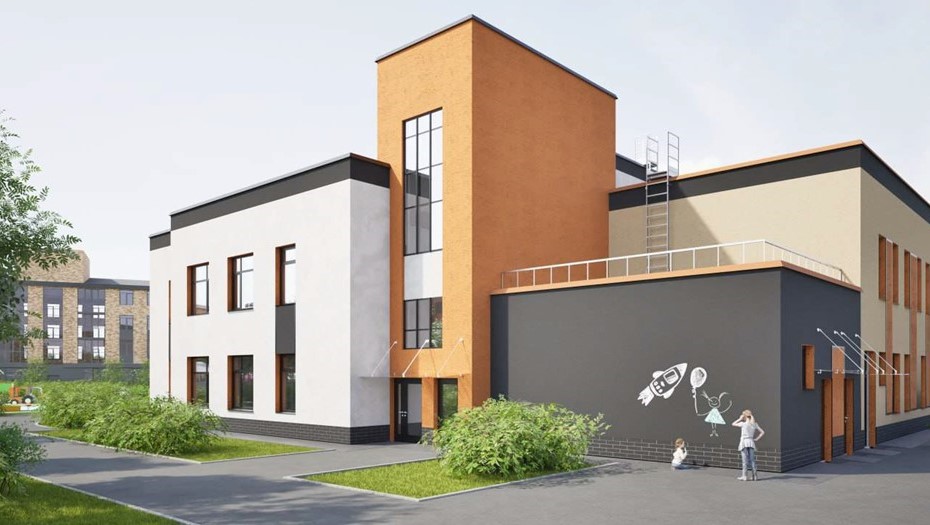 Новый детский сад на Кокколевской улице в Шушарах 