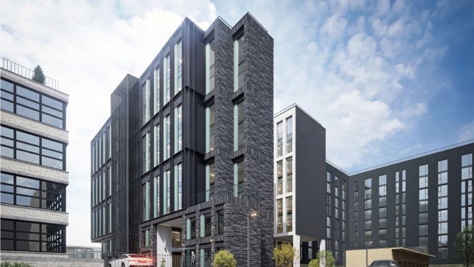 Архитектурно-градостроительный облик офисного здания на Херсонской улице, д. 43/12