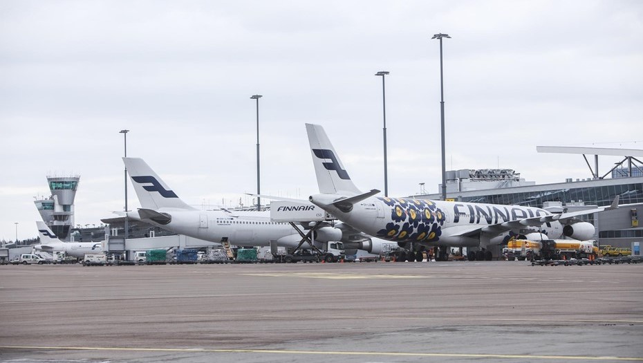 Аэропорт Хельсинки-Вантаа. Хельсинки, Финляндия.