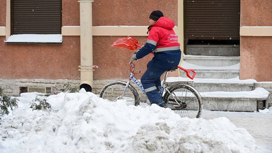 В Петербурге подвели итоги уборка после январских снегопадов 