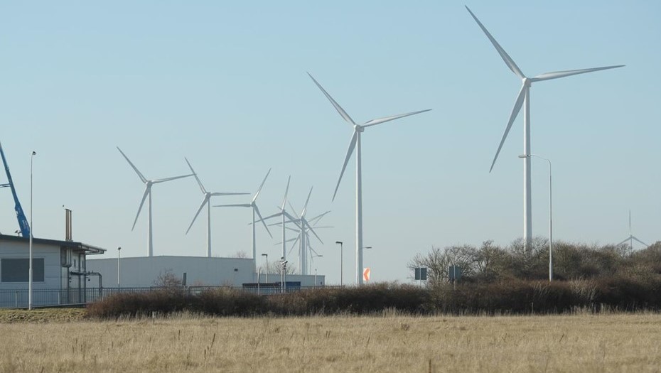 Ветроэлектростанция.