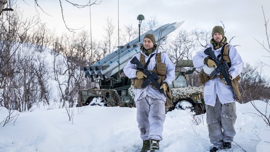 Военнослужащие норвежской армии.