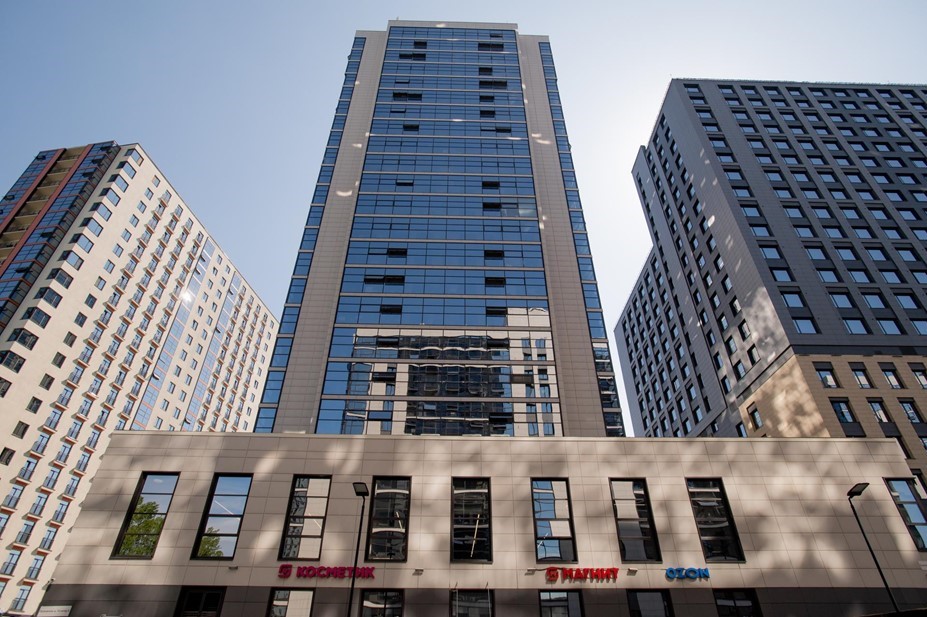 Комплекс апартаментов на Пулковском шоссе.