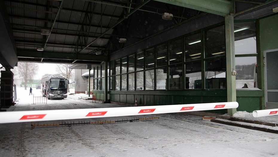 МАПП Ивангород на границе России с Эстонией. МАПП Ивангород на границе России с Эстонией.