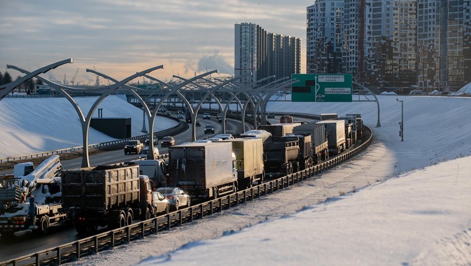 ЗСД стоит в пробках 27 января 