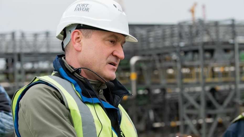 Директор терминала Port Favor Игорь Липинский.