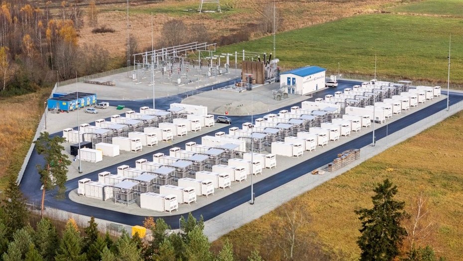 Аккумуляторная электростанция Evecon. Кийза, Эстония.