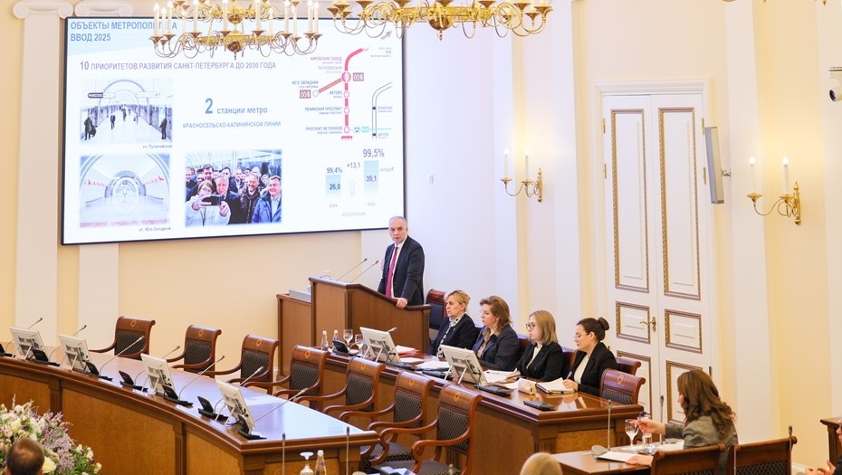 На заседании правительства Петербурга отчитались об итогах АИП в 2025 году На заседании правительства Петербурга отчитались об итогах АИП в 2025 году