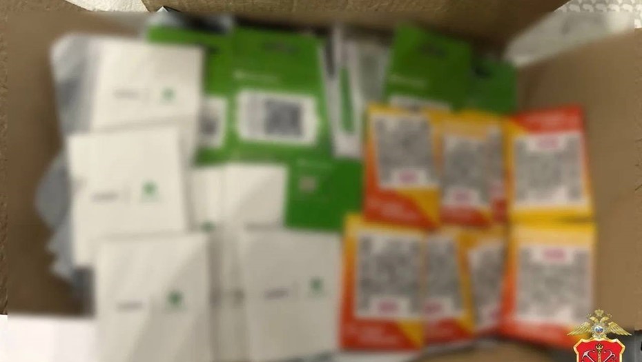 Сим-карты мошенников из Мурино