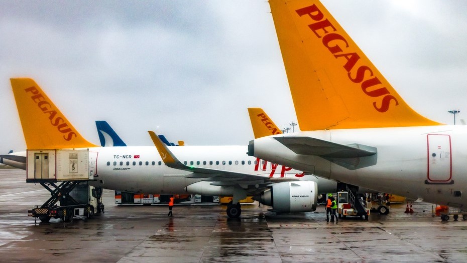 Самолеты авиакомпании Pegasus
