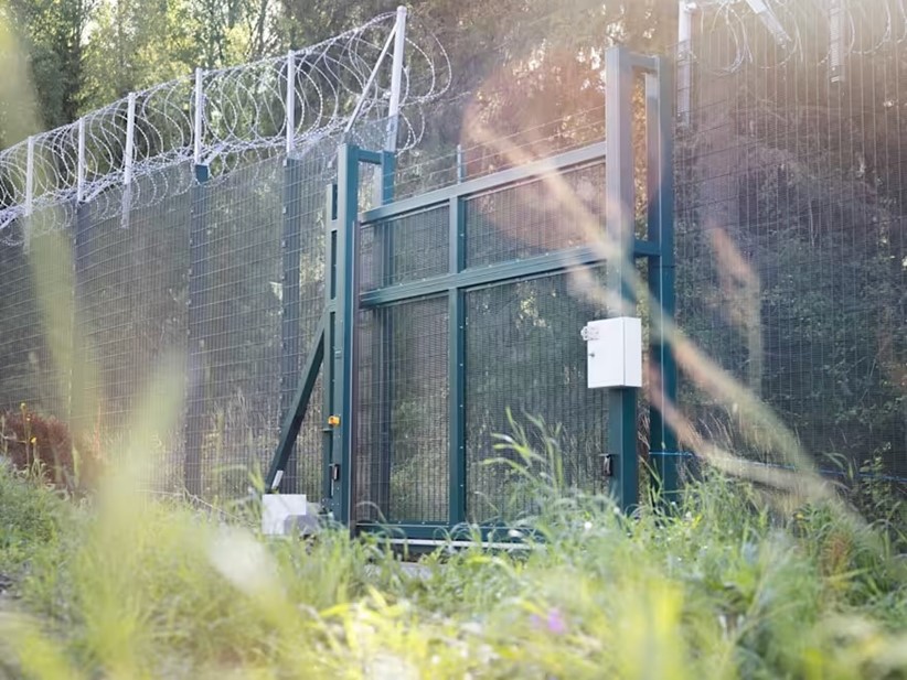 Ворота для животных.