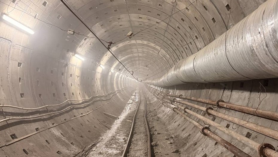 В Петербурге представили пройденные тоннели, которые станут станциями метро