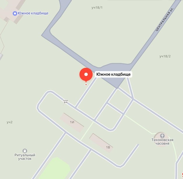 Место проведения церемонии прощания с погибшим Пашей Т.