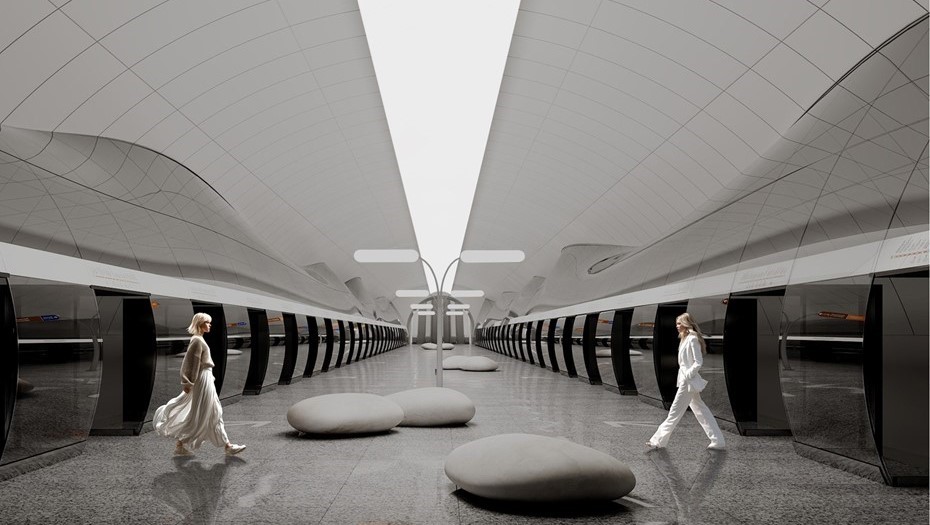 Архитектурный проект станции метро "Лиговский проспект 2"