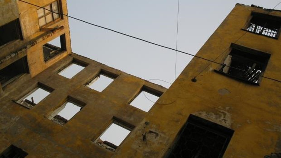 Бывшее общежитие Ленинградского института авиационного приборостроения (Санкт-Петербургский ГУАП).