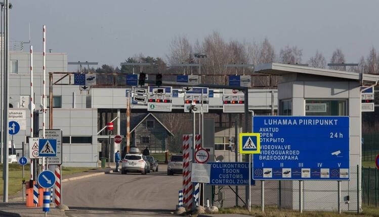 КПП Лухамаа.