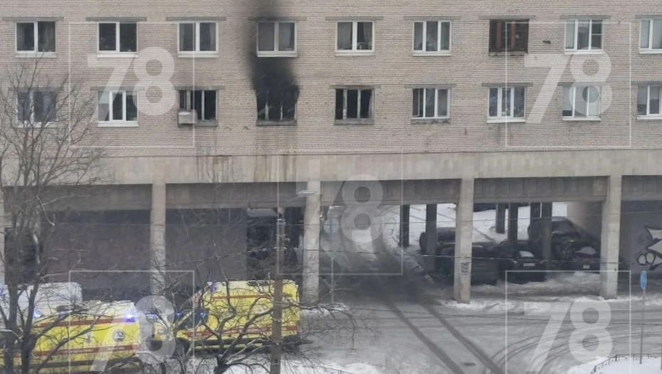 20 человек эвакуировали из здания на Бухарестской улице 12 февраля