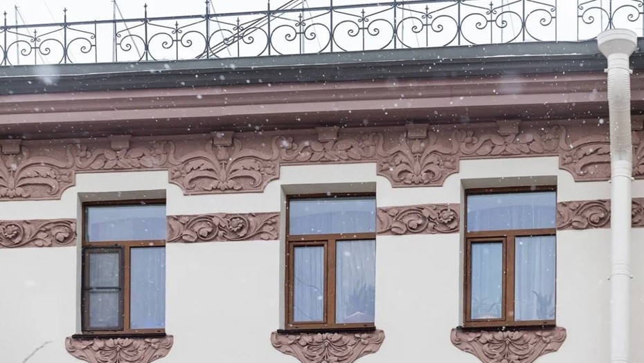 Обновленный дом Гольмстема на Бармалеевой улице