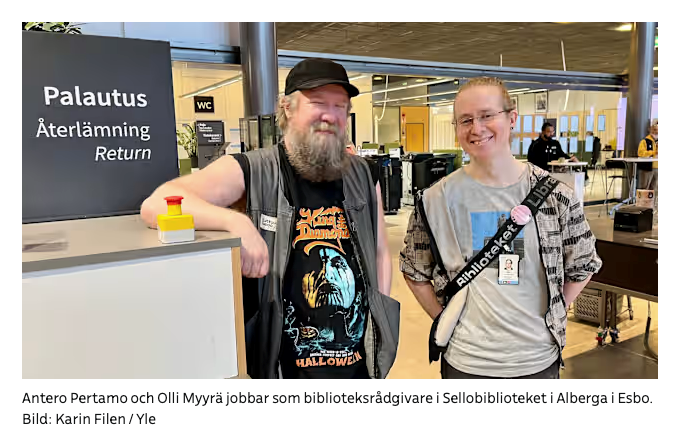 Антеро Пертамо (слева) и Олли Мююря.