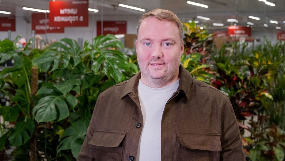 Соучредитель компании "Цветомания" Владимир Зубакин