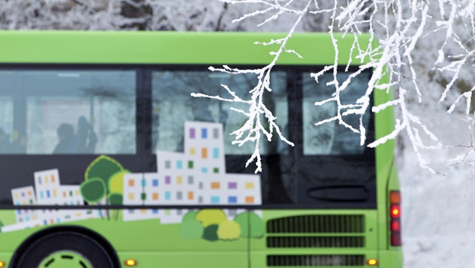 Водородный автобус в Ювяскюля. Финляндия.