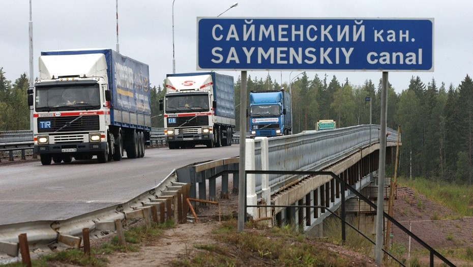 Мост через Сайменский канал. Мост через Сайменский канал.