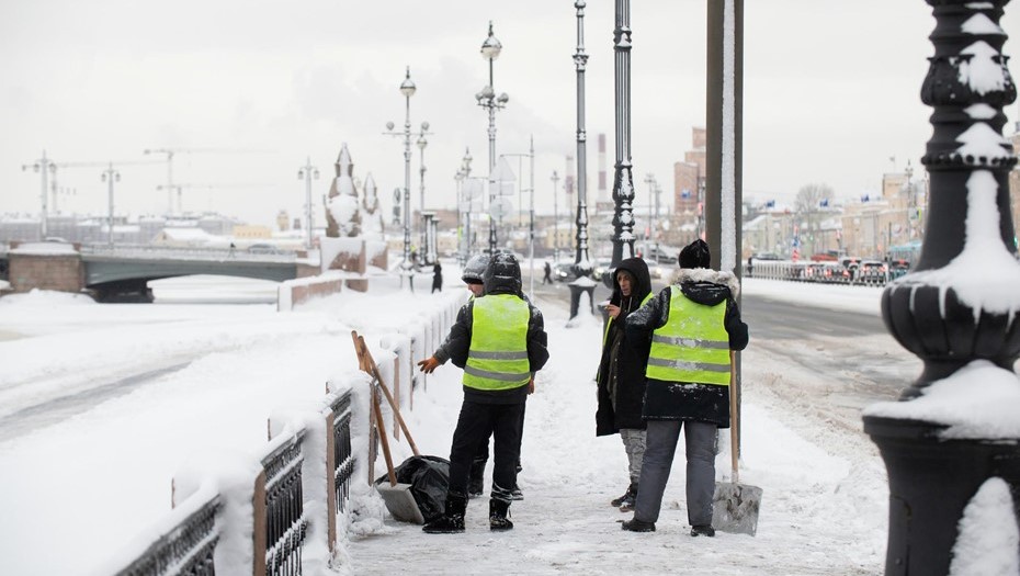 Петербург 22 февраля окажется под влиянием снежного циклона Петербург 22 февраля окажется под влиянием снежного циклона