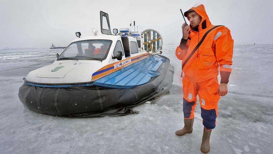 Работа сотрудников МЧС.