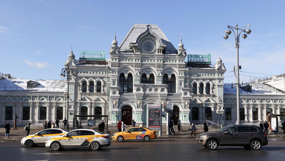 Здание Рижского вокзала

