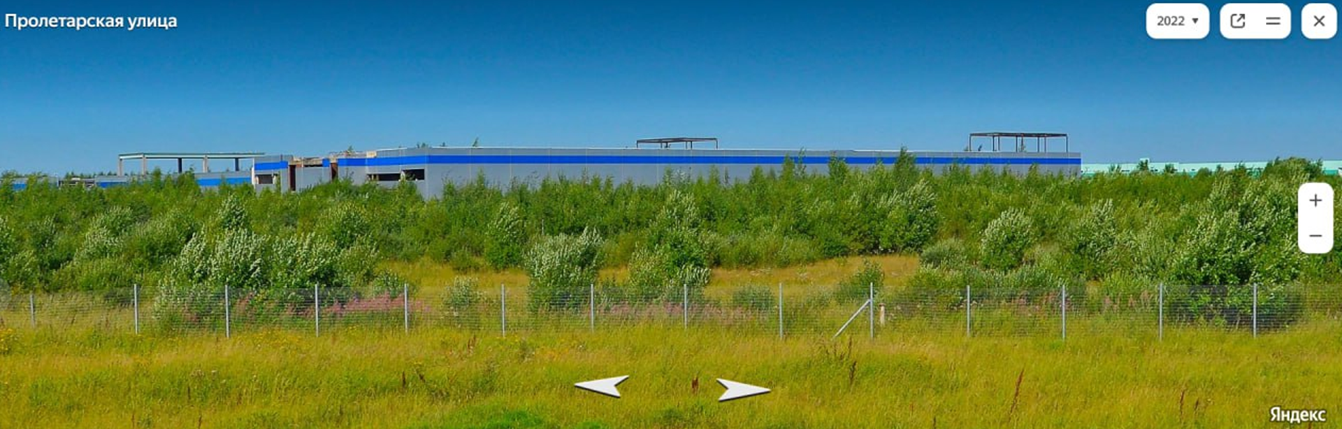 Руины завода компьютеров Foxconn в Петербурге