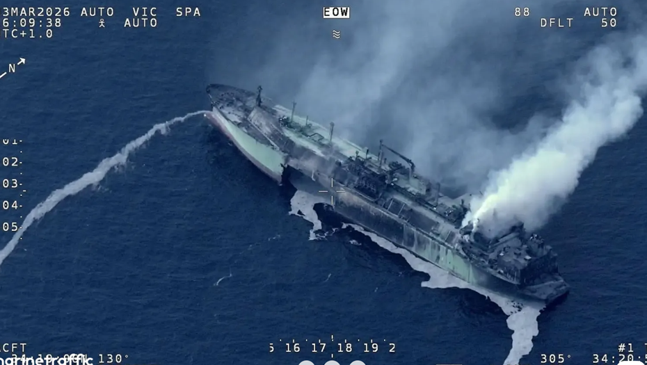 3 марта ВСУ атаковали российский газовоз 3 марта ВСУ атаковали российский газовоз