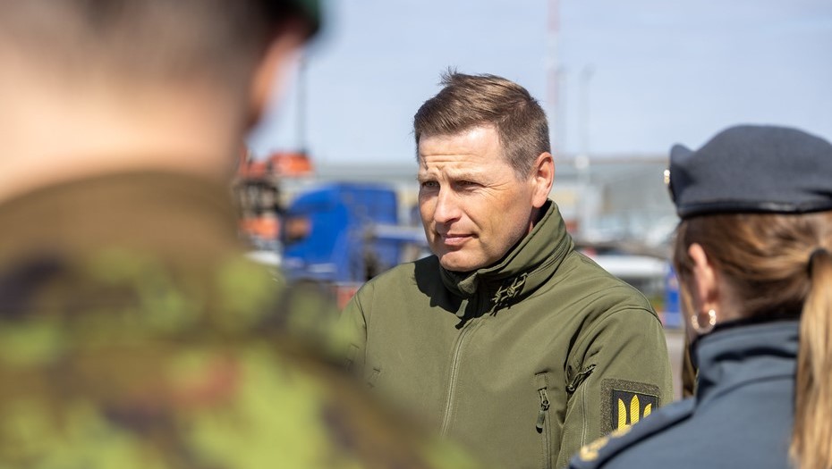 Министр обороны Эстонии Ханно Певкур.