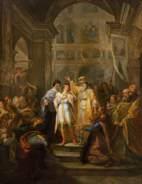 Картина "Призвание Михаила Федоровича Романова на царство 14 марта 1613 года"