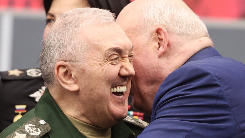 Руслан Цаликов на пленарном заседании в рамках форума "Армия-2023" в парке Патриот". 