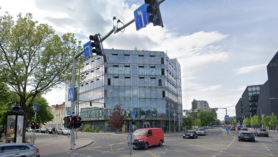 Вид на Дом Москвы. Вильнюс, Литва.