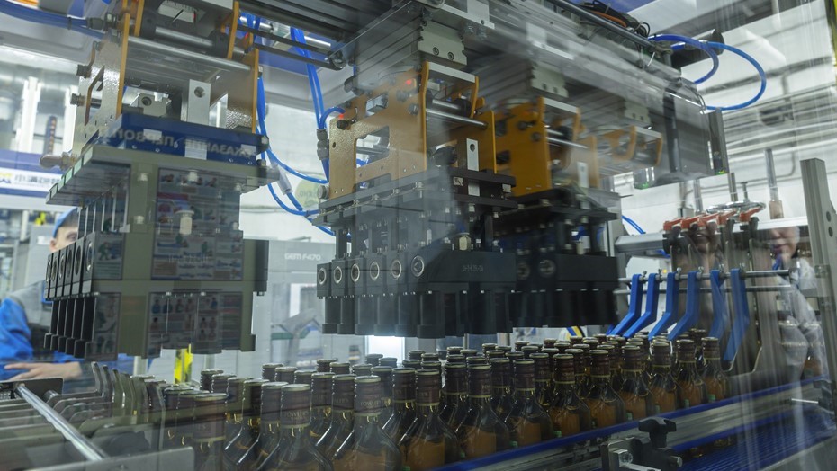 Запуск линии по розливу гречишного виски "Крутояр"