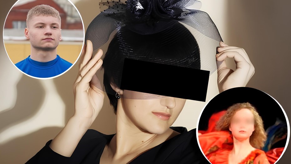 Убитая Екатерина Ч. (по центру), футболист Даниил Секач, обвиняемый в убийстве (слева) и его предполагаемая сообщница Софья Н. (справа)