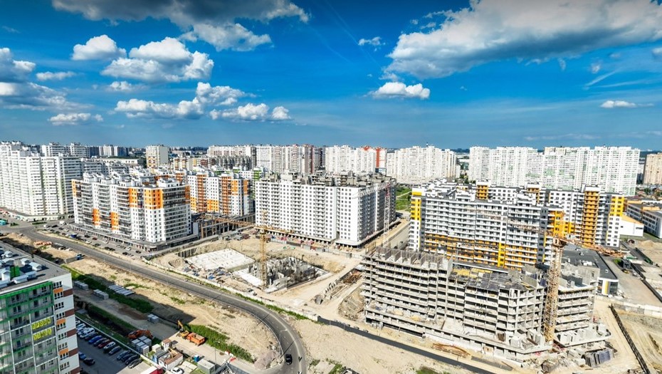 Шушары - территория массового жилищного строительства