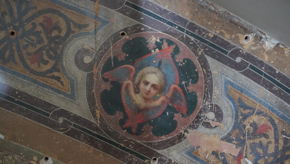 Живопись в церкви Елизаветинской богадельни на 3-й линии Васильевского острова