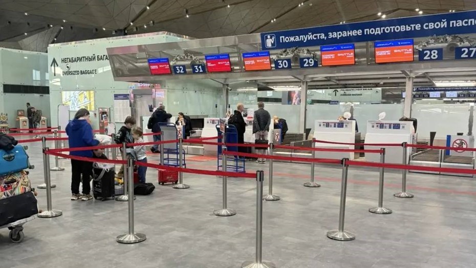 Обстановка в аэропорту Пулково 22 марта 2026 года 