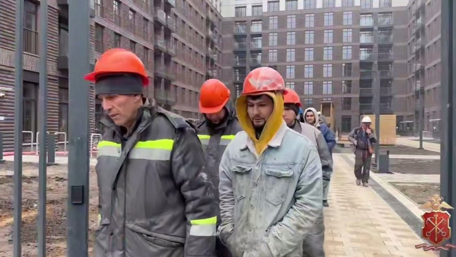 Миграционный рейд в Адмиралтейском районе Петербурга 