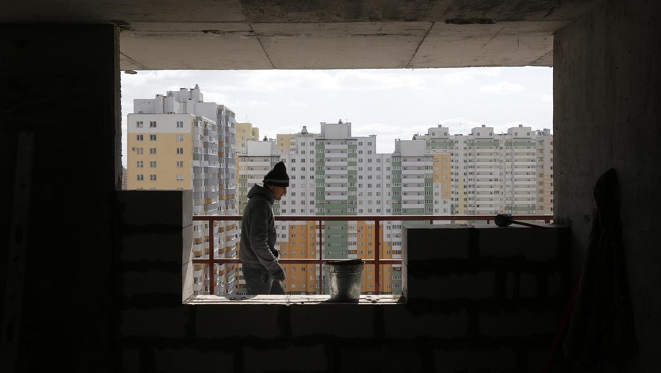 Новостройки на юге Петербурга.